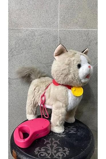 pişik qovan aparat: Uzaqdan idarə olunan interaktiv pişik oyuncağı - Yumşaq plyuş — 4