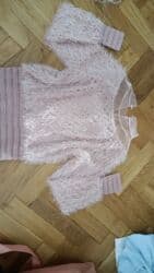 yupqa kofta: Qadın geyimləri dəsti - Qara rəngli t‑shirt: Ön hissədə “alexander — 10