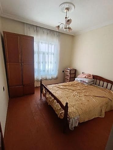 2 otaqlı həyət evi - Plan: 1 yataq otağı, 1 geniş qonaq otağı, ayrı