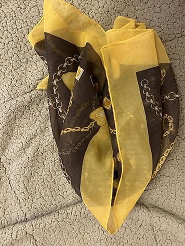 Hicab: Zərif şərf/şal - Ölçü: təxmini kvadrat forma (foto üzrə orta ölçü) - — 1