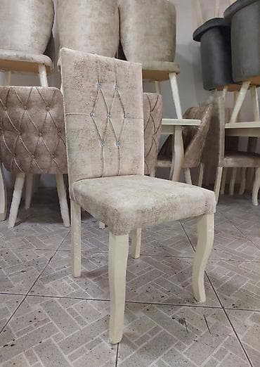 Мебель: Для гостиной, Нескладной, цвет - Бежевый Стул — 1