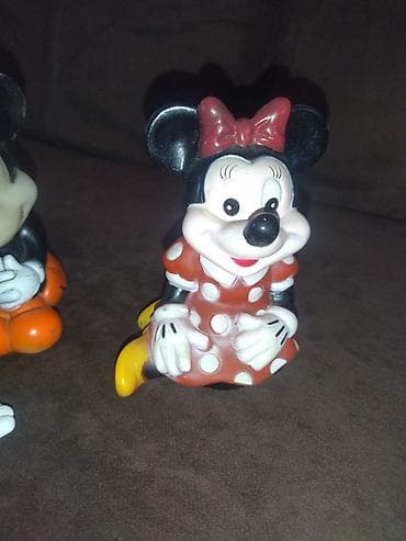 stranger things max: Mickey və Minnie Mouse fiqurları – 4 ədəd dəst rezin, 1960-70il — 5