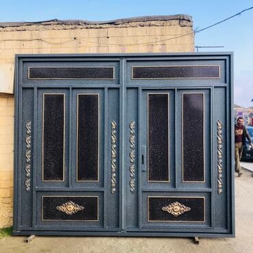 işlemiş darvaza: Salam Eni-3 Hündürlük-2.50 Şvller-8diy,Profil 40/40 — 2