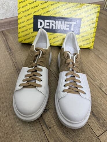 bantlı qadın krossovkaları: Ölçü: 42, rəng - Ağ, Yeni — 2