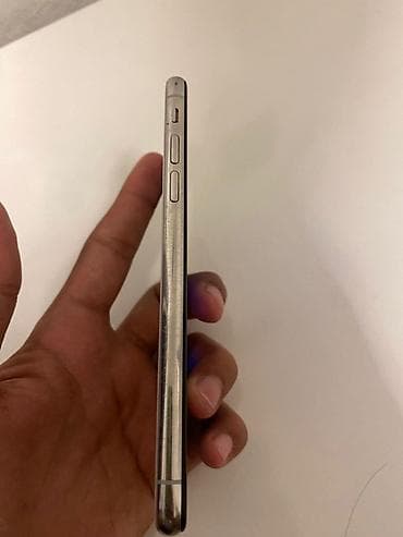 iphone 6 j: IPhone X, 64 GB, Gümüşü — 4