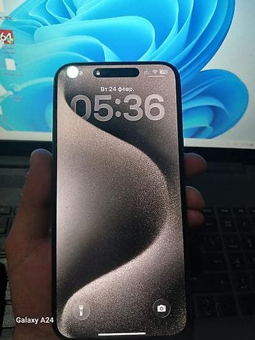 IPhone 15 Pro Max, Gümüşü, Face ID