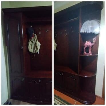 горка для посуды: Б/у, 5 дверей Шкаф-вешалка — 1