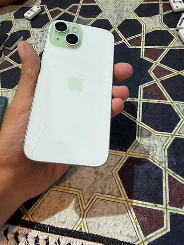 iphone 14 mini: IPhone 15, Yaşıl, Face ID — 5