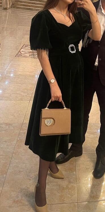 lalafo toy paltarlari: Don yasil rengde villur 70 Azn alinib bir defe geyinilb hec bir — 4