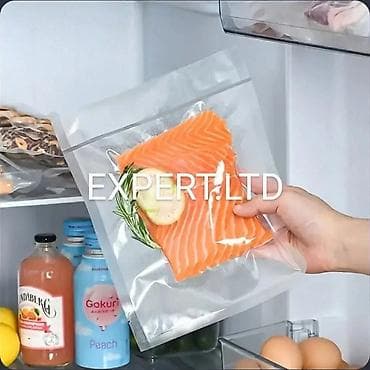 Paketləmə aparatları: Avropa standartı olan, vakuum paketləri satılır. Bir üzü hamar,bir üzü — 9