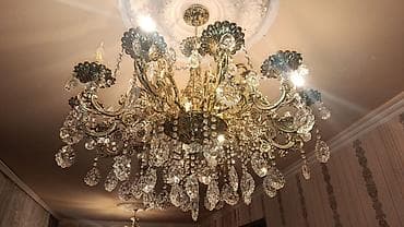 lusdur: Çılçıraq, 10 və daha çox lampa, Metal — 1