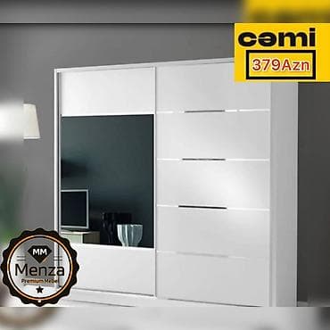 dolab kupe: Düz dolab, Yataq otağı üçün, Qarderob, Açılan, Korpuslu, 3 qapılı — 3