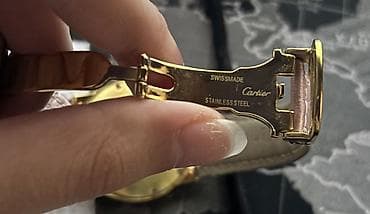 qol saati: Qol saatı, Cartier, rəng - Qızılı — 3