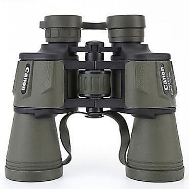Canon 20x50 dürbün xüsusiyyətləri: Suya davamlıdır Kauçuk korpus