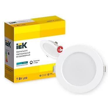 led h11: IEK LED quraşdırılan dairəvi işıqlandırma lampası - Güc: 7 Vt LED - — 1