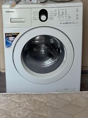 Компьютеры, ноутбуки и планшеты: Стиральная машина Samsung, 6 кг, Б/у, Автомат, Есть сушка, Нет кредита, Самовывоз — 1