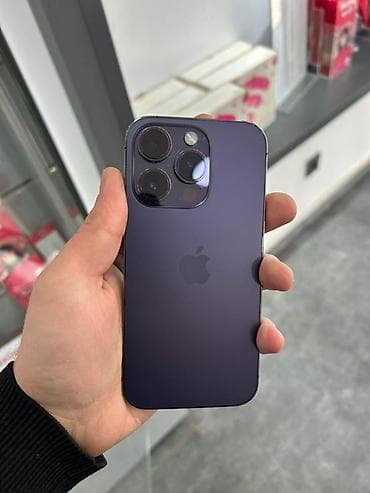 appel: IPhone 14 Pro, 128 GB, Deep Purple, Face ID — 2