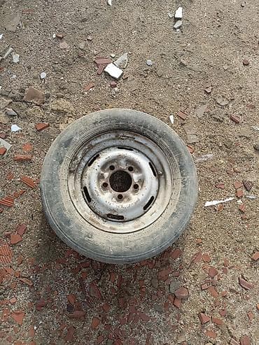 İşlənmiş Disk təkər 165 / R <13, 5 Boltlu