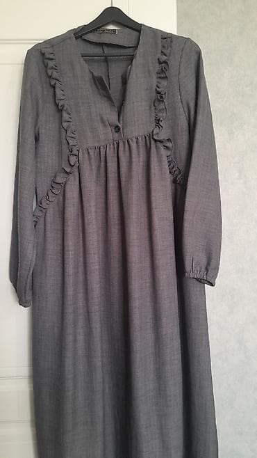 Qadın geyim dəsti – 4 məhsul 1) Qara uzun qış parka - Kapüşonlu, önü — 4