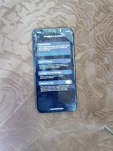 philips xenium 9@9h: IPhone X, 64 GB, Space Gray, Qırıq — 1