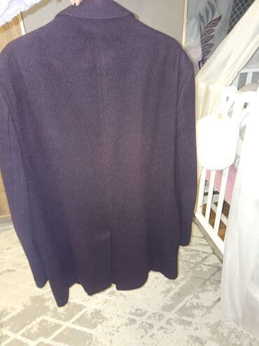 Alfa Romeo: Kişi palto - Rəng: tünd bənövşəyi/bordo tonlarında - Model: Klassik — 2