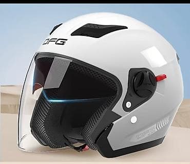 Moto geyim: DFG açıq tip motosiklet dəbilqəsi - Aerodinamik, yüngül və davamlı — 1
