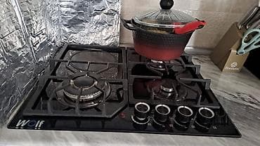 Qaz sobası Quraşdırılan, 4 gözlü