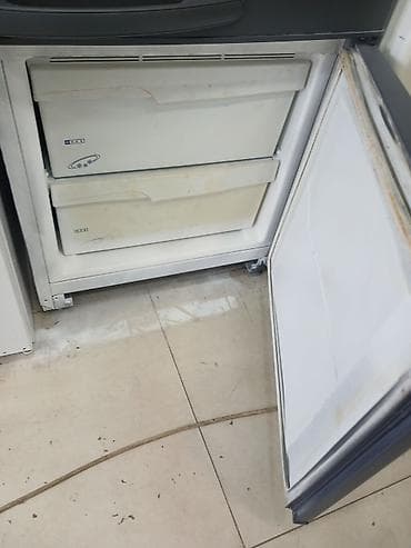 adore utu feni: İşlənmiş 2 qapılı Pozis Soyuducu Satılır, rəng - Boz, Təkərli — 4