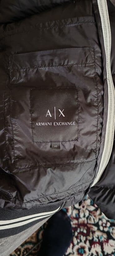 kurtka dəri: Kurtka, Bomber, Qış, Armani Exchange, XS — 4