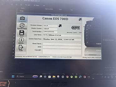canon printer: Canon EOS 700D 12k probeg,yaddaş kartı+ştatif+2 batareya+ — 4