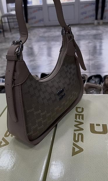 iphone 12 pro max 256: Mini çiyin çantası – bej/qəhvəyi tonlarda - Model: mini “baguette” — 2