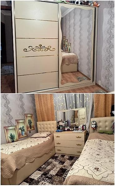 saloglu stol ve stullar: 2 təknəfərlik çarpayı, Dolab — 1