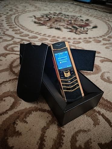 manitor kamera: Vertu Signature Touch, 1 TB, rəng - Qara, İki sim kartlı — 2