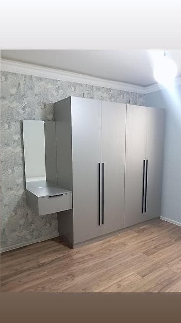 yataq skafi: Yataq otağı üçün, Qarderob, Açılan, Quraşdırıla bilən — 2