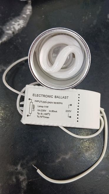 32 armatur: LILIAN kompakt floresan lampa – Daylight - Güc: 11W (ənənəvi 55W — 4