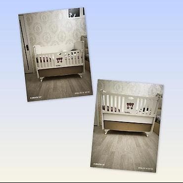 Oğlan və qız üçün, Dördbucaq, Beşik, Dəstsiz, Matrassız, Yellənmə mexanizmsiz