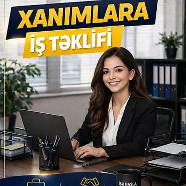 model isi axtariram: Satış meneceri tələb olunur, Yalnız qadınlar üçün, 18-29 yaş, Təcrübəsiz, Aylıq ödəniş — 1