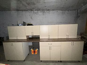 ran: Mətbəx mebeli satılır. - Ölçü: 303 sm - Komplekt: yuxarı-aşağı — 1