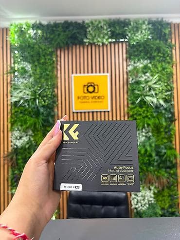 otg adapter: K&F CONCEPT brendindən EF - EOS R avtofokuslu adapter. Bu — 1