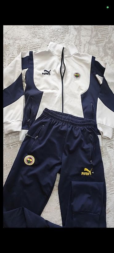 kis: Puma x Fenerbahçe idman dəsti - Komplet: üst gödəkçə + şalvar - Rəng — 1