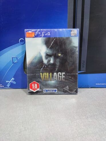 rol ps: Playstation 4 üçün resident evil village oyun diski. Tam yeni — 1