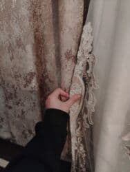 pencere perde: Yeni, Vilyur Pərdə, rəng - Ağ, Ünvandan götürmə — 1