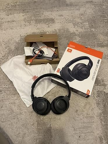 Беспроводные (Bluetooth) Наушники, JBL, цвет - Черный