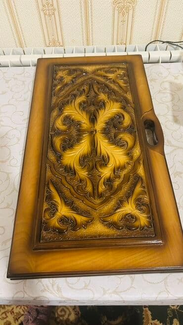 Браслеты: Taxta nərd (backgammon) dəsti - Material: bərk ağac, laklanmış səth - — 4