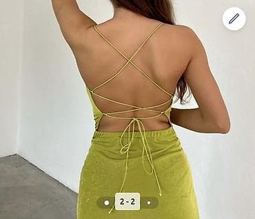 Şəxsi əşyalar: Bütün paltarlar hamısı birgə satılır 1) Açıq bel detallı mini don - — 2