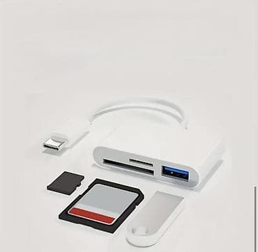 airdots 3: USB-C kart oxuyucu və USB hub Xüsusiyyətlər: - 3-i-1 funksionallıq — 2