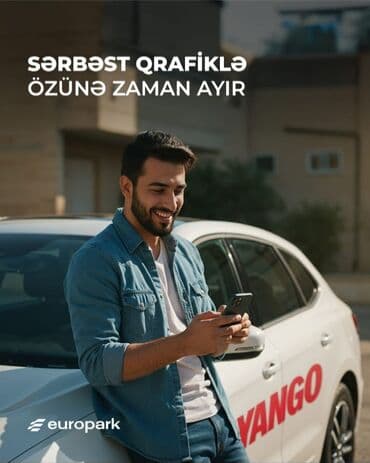 afisant işi: Taksi sürücüsü tələb olunur — 1