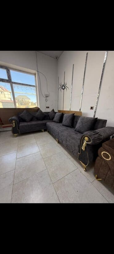 divan lənkəran: Künc divan, Yeni, Açılan, Bazalı — 1