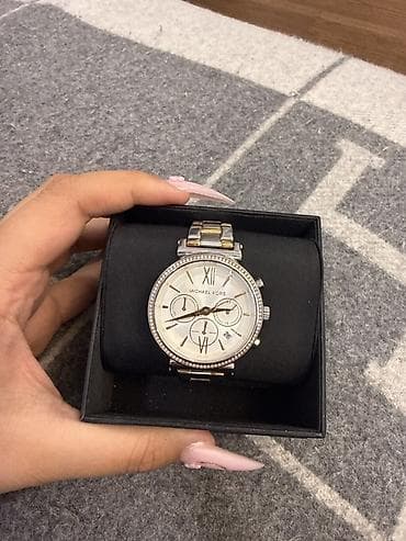 saat qolbaqlari: Qol saatı, Michael Kors, rəng - Gümüşü — 2