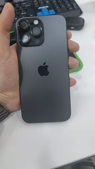 dell notebook adapter: IPhone 16 Pro Max, 512 GB, Black Titanium, Simsiz şarj — 1